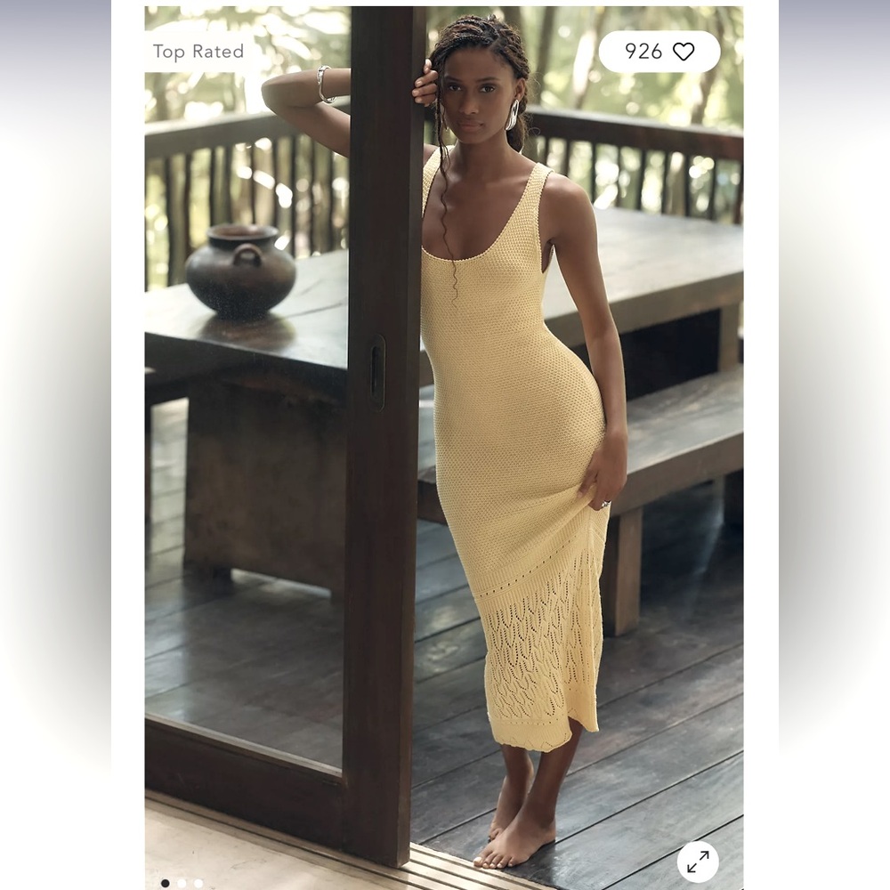 New Showpo. Novida midi dress bodycone butter yellow